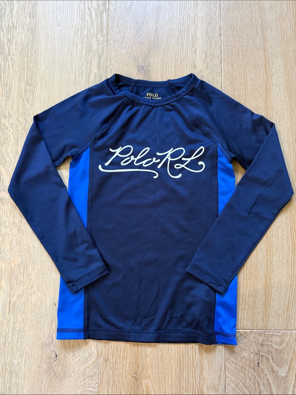 Polo by Ralph Lauren Navy & Royal Blue Long-Sleeve Tee